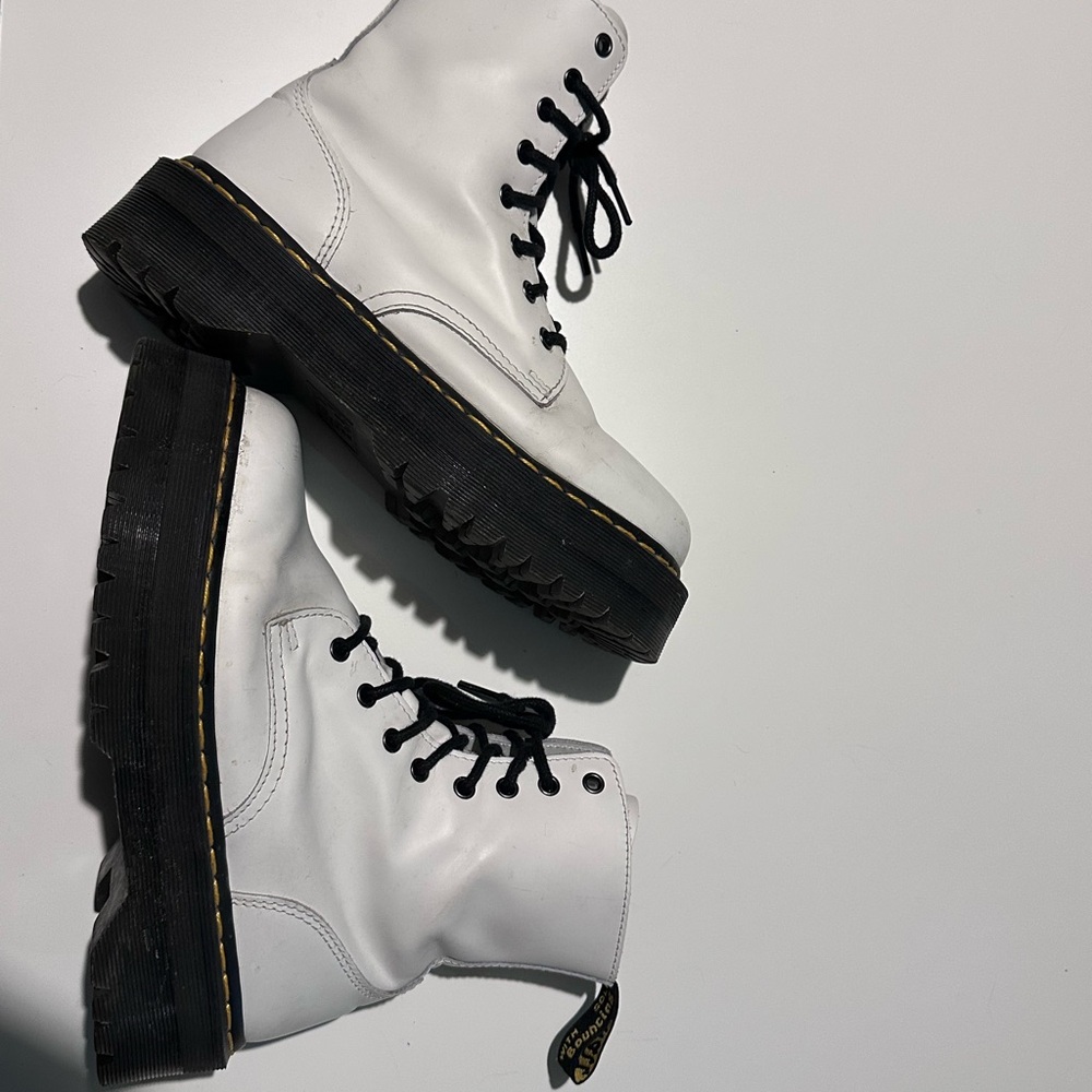 Dr. Martens White Jadon boots - Picture 7 of 10